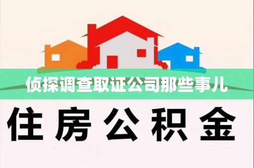 华安侦探调查取证公司那些事儿